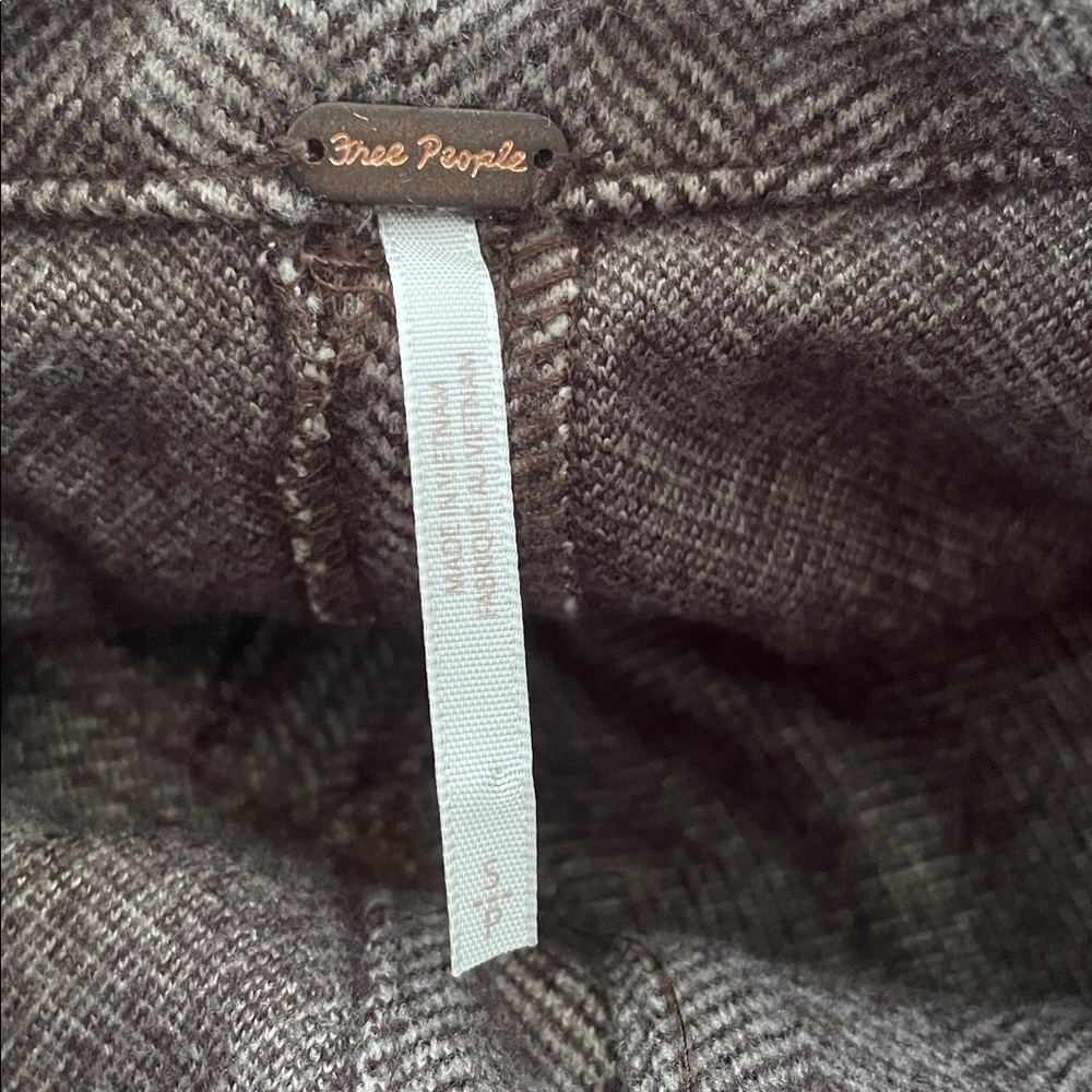 Free People Brown Button-Up Dress - Picture 4 of 6